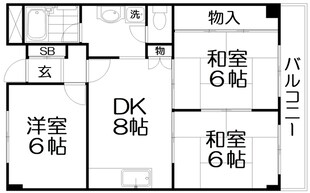 ホワイエ・アンノマエの物件間取画像